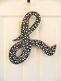 Hanging Monogram Letter L By Bellafrog On Etsy 19 00 Monogram Letters Lettering Alphabet Letter L