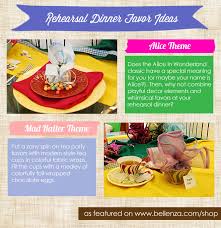 Many events you will have leading up to the wedding require stationery. Creative Wedding Rehearsal Dinner Favors