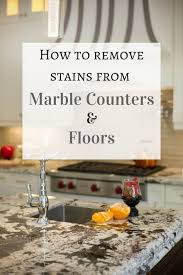 Even Though Marble Counters And Floors Look Like They Can Withstand Whatever A Cook Can Throw At Them These Surfac Clean Baking Pans Deep Cleaning Tips Stains