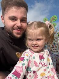 She's so happy!! We took Arabella to her favorite place in the world!!  Peppa pig world ❤️