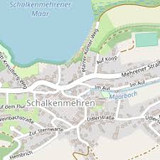 About 20,000 to 30,000 years ago they erupted: Schalkenmehrener Maar Schalkenmehren Gps Wanderatlas
