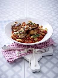 Krosse Salbei Hahnchenstreifen Mit Bohnengemuse Rezept Lecker Rezepte Bohnengemuse Lecker