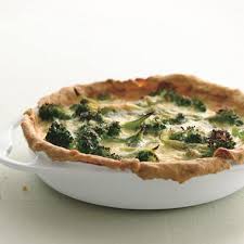 Broccoli Garlic Quiche Photo At Epicurious Com Quiche Recipes Recipes Quiche