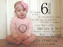 Letters To Amelia 6 Months 6 Month Baby Picture Ideas Baby Month By Month Baby Pictures