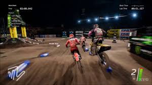 monster energy supercross anaheim 2 angel stadium 2 gameplay pc hd 1080p60fps