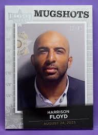 Harrison Floyd 2022 Decision Update Series SILVER FOIL MUGSHOTS #9 #'d  32/47