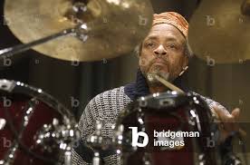 Image of Milan, Manzoni Theater, January 19, 2002. Jazz percussionist  Famoudou Don