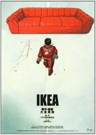 Akira Vs Ikea Akira Poster Akira Iconic Poster