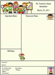 Check spelling or type a new query. 16 Free School Newsletter Templates For Classroom And Parents