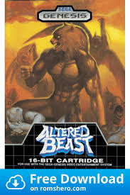Download Altered Beast Ju Rev 01 Sega Genesis Sega Mega Drive Rom Altered Beast Sega Genesis Sega