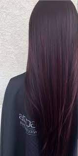 Leave it on for the duration you may think purple and pink together could be an overdose of colors, but you couldn't be more wrong. Image Result For Dark Brunette Hair With Subtle Purple Tint Hair Tint Wine Hair Dark Purple Hair