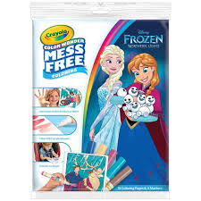 Kids can color their favorite characters from disney's frozen 2! Crayola Color Wonder Disney Frozen 2 Paper Markers Color Wonder Barbie Coloring Frozen Coloring