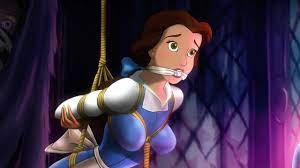 Belle Punished With Rope – Fan Art Bondage | GagTheGirl