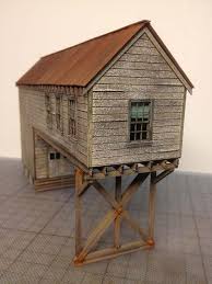 Fos Scale Models Red Hook Wharf Build Ho Scale Miniature Houses Ho Scale Buildings Model Train Scenery