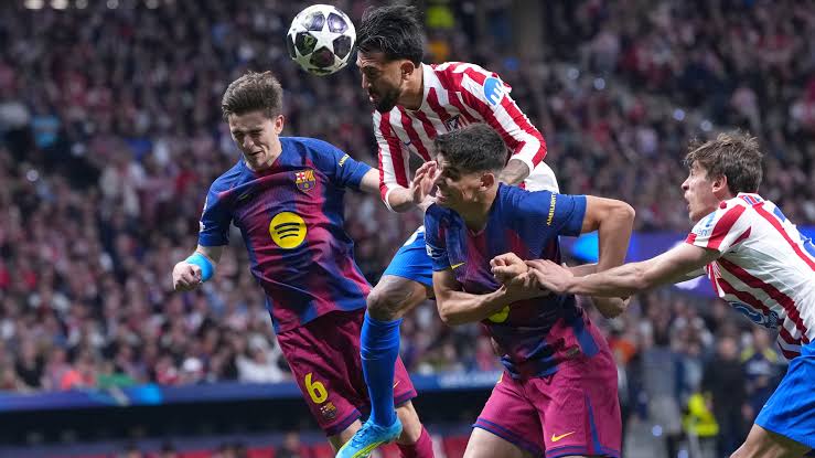 Atletico Madrid withstands Barcelona's early blitz to reach the Champions  League semifinals – CBS17.com