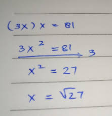 Apakah anda tahu jawaban yang benar? Tentukan Nilai X Yang Memenuhi Persamaan Berikut 3x X 81 Tolong Di Jawab Brainly Co Id