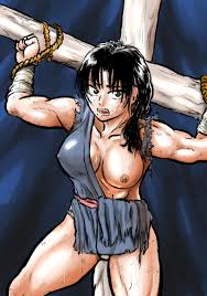 カッパvs女性ダイバー