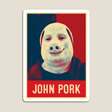 John Pork Is Calling Funny Answer Call Phone" Magnet for Sale by RosannaArt 