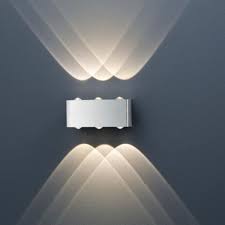 Gediegene Led Wandleuchte Aberdeen Mit Up Und Downlight Trio 225610607 Click Licht De Wandleuchte Wandlampe Treppenhaus Beleuchtung