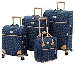 Pierre cardin blue bag on wheels. 10 Best 10 To 18 Inches Luggage Sets Best Reviews Tips Updated Sep 2021 Clothing Shoes Jewelry Best Reviews Tips
