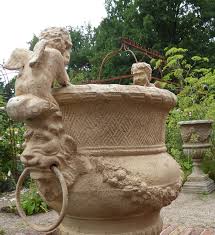 Engel Amphore Eisenamphore Gartenvase Gartenamphoren Engelvase Engelpokal Amphore Vase Pokal