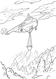 Collection of police helicopter coloring pages (27). Firefighter Helicopter Coloring Page Free Printable Coloring Pages For Kids