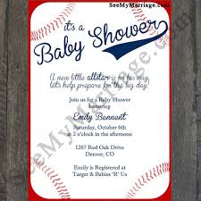Make planning your baby shower easy and enjoyable with a beautifully designed invitation in canva. Kudos Its A Baby Boy Red Bordered Base Ball Theme Baby Shower Invitation Card With Ball In Background Seemymarriage