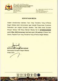 Setiausaha, majlis bandaraya ipoh, pentadbiran setiausaha kerajaan negeri perak. Kenyataan Media Yb Datuk Seri Kerajaan Negeri Melaka Facebook