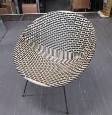 Find rocking plastic patio chairs at lowe's today. A Vintage 1960 S Black And White Woven Plastic Garden Chair