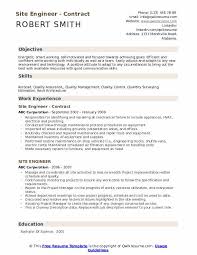 Why use the engineering cv sample? Site Engineer Resume Samples Qwikresume