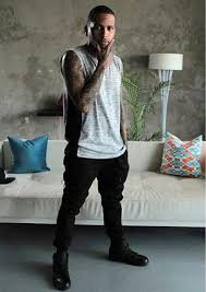 Kid Ink Kid Ink Men Street Urban Fashion