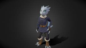 Kobold Character Azure By Kwest5114 In 2020 Character Furry Art Character Design