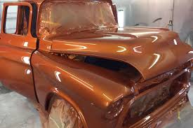 Image result for Orange 1957 Truck