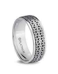 Dora International Platinum Band Unique Wedding Bands Matching Platinum Band Lace Wedding Ring