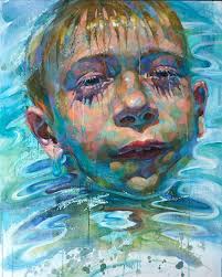 Victoria Udalova On Instagram Finally Finished This Summer Job How Can You Draw Not Water But A Sensation From It Contempor Art Painting Oil Art Painting