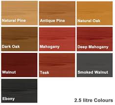 Exhaustive Rustins Wood Dye Colour Chart Colron Wood Dye