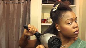 💡 how much does the shipping cost for best low hair dryer? How To Blowout Your Natural Hair Pt 1 Of Natural Hair Straightening Series Youtube