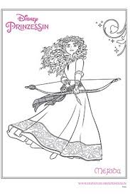 Disney Prinzessin Merida Disney Gemalde Ausmalbilder Ausmalen