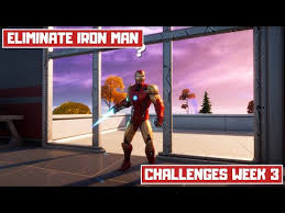 You'll need to complete some awakening challenges as tony stark to unlock the skin. Eliminate Iron Man At Stark Industries In Fortnite Chapter 2 Season 4 Challenges Week 3