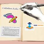 Pengertian Catatan Kaki Menurut Ahli Penulis Buku Penulisan Buku Buku Catatan