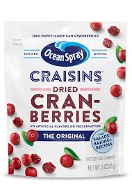 Craisins Original Dried Cranberries Ocean Spray
