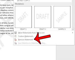 The tools highlight the watermark and either remove them instantly or allow users to modify the highlighted portions of the image for better results. How To Remove A Watermark In Word 2013 Solve Your Tech
