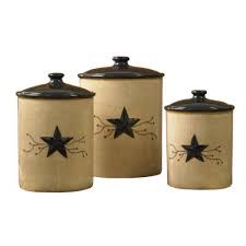 10 strawberry street kitchen canister set, 3 piece, fleur red. Ceramic Kitchen Canisters Food Storage The Home Depot
