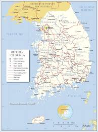 Get daily travel tips & deals! Administrative Map Of South Korea Nations Online Project