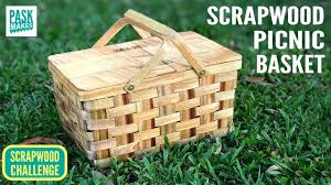 Oniva, legacy, toscana, and picnic time. Homemade Picnic Basket Scrapwood Challenge Ep24 Youtube