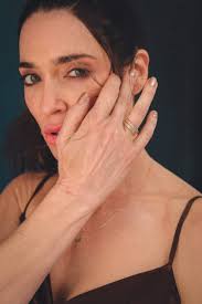 Wide Blair Gray Diamond Band