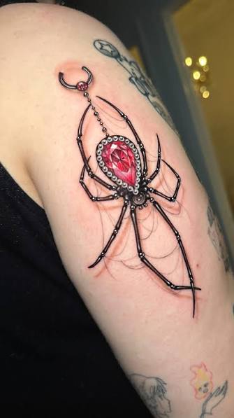 I was delighted to tattoo one of my Halloween flash designs. Lindsey chose this piece as an addition to her growing arm collection from multiple artists, and I think the placement really complemented ...