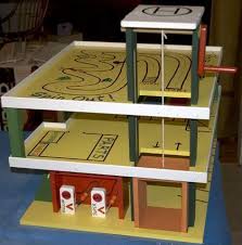 The Runnerduck Parking Garage Plan Is A Step By Step Instructions On How To Build A Parking Garage For Kids Wooden Toy Garage Toy Garage Toy Car Garage