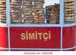 You can order takeaway | i̇stanbul. Mobile Shop Simitci Stock Photo Edit Now 135961430