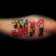 Future tattoos new tattoos hand tattoos sleeve tattoos tattoos for guys cool tattoos tatoos viking tattoo symbol norse tattoo. 50 Maryland Flag Tattoo Ideas For Men State Flag Designs